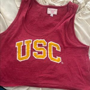 USC Crop top from stadium chic